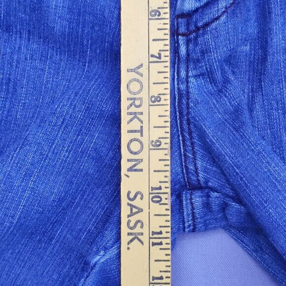 Parasuco 2016 jeans women's size 32 /31 denim blue colour western bootcut denim - Picture 13 of 14